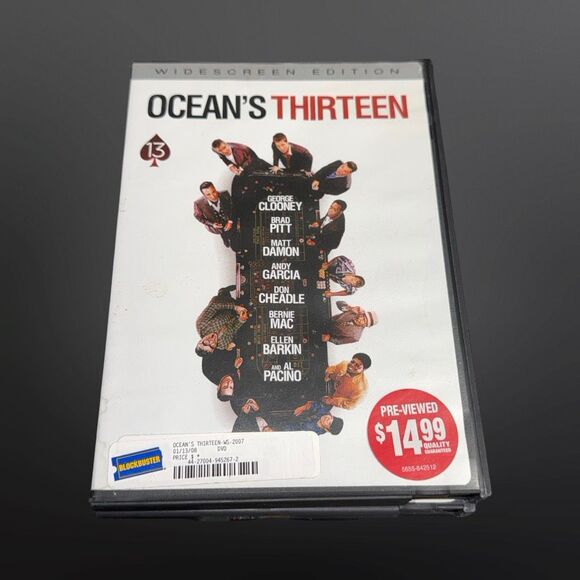 Ocean's Eleven Twelve Thirteen Movie Trilogy Brad Pitt George Clooney DVD - Picture 2 of 13